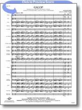 Galop Concert Band sheet music cover